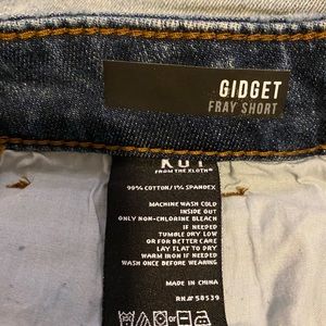 Kut from then Kloth Gidget shorts